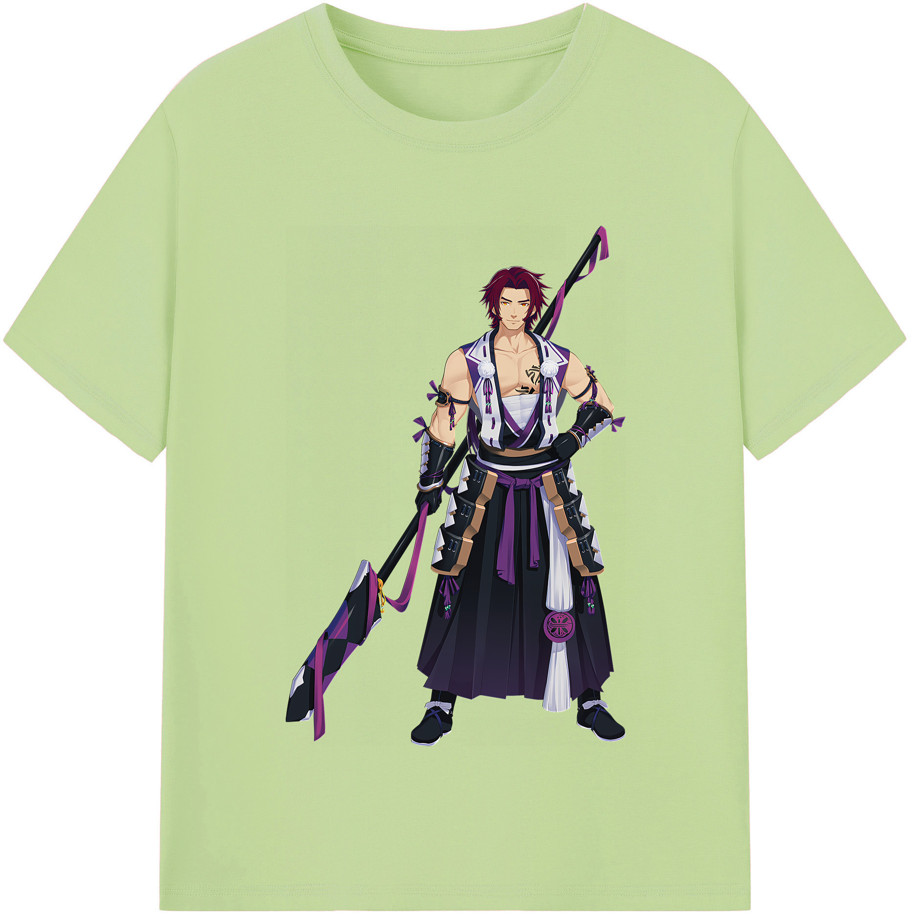 （画像用） 刀剣乱舞 Touken Ranbu 綿100％半袖Tシャツ（フロントプリント）